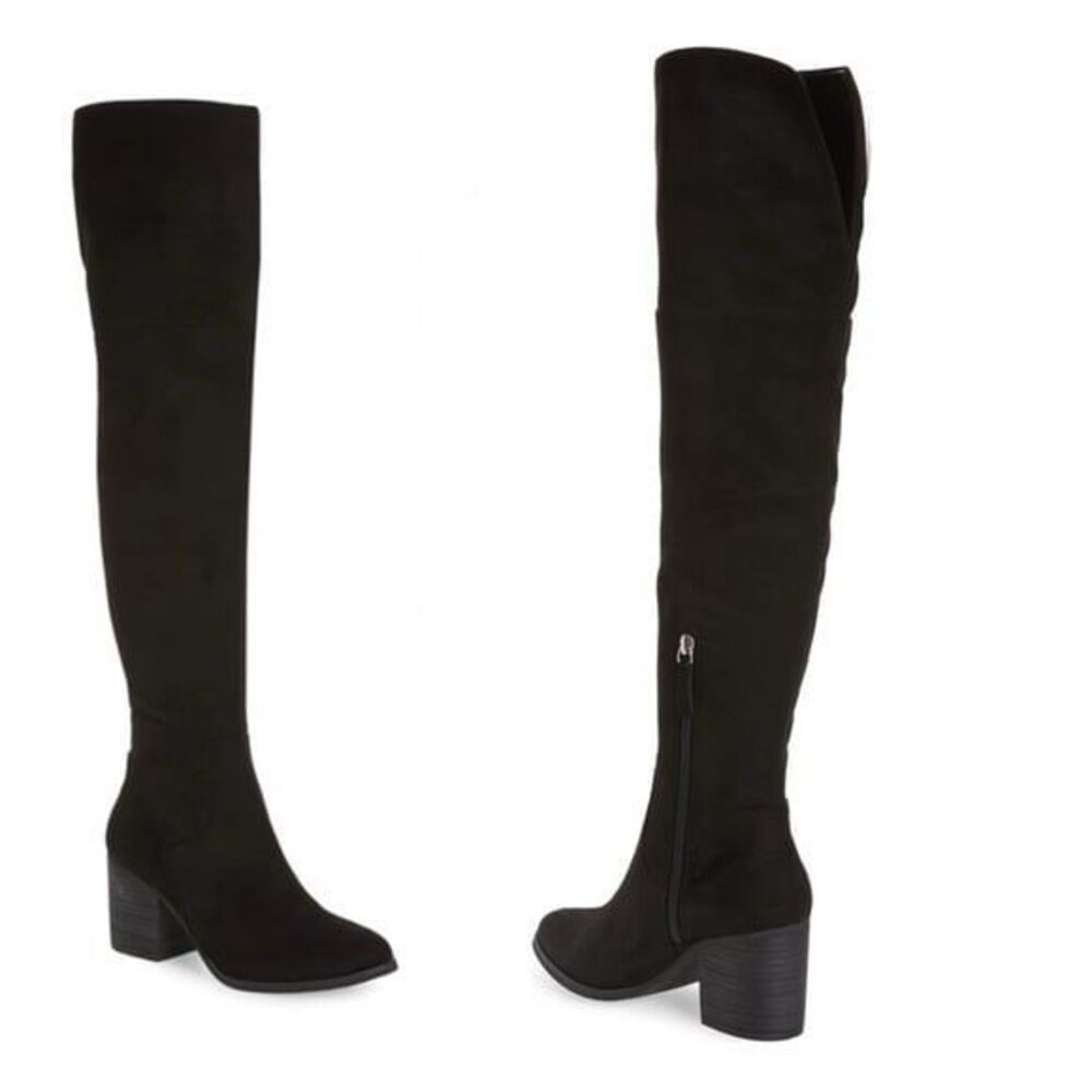 BP Luke Fab Over the Knee Boot (Women's) - Black - Sz  9M